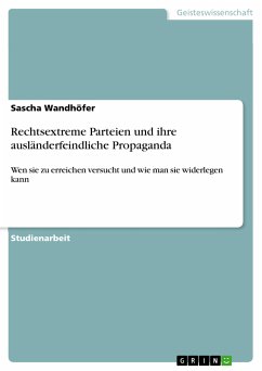 Rechtsextreme Parteien und ihre ausländerfeindliche Propaganda (eBook, ePUB)