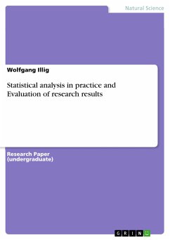 Statistical analysis in practice and Evaluation of research results (eBook, ePUB)