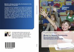 Model to Assess Community Involvement in the Governance of Schools - Peyana, Bonginkosi Barnad