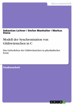 Modell der Synchronisation von Glühwürmchen in C (eBook, ePUB)
