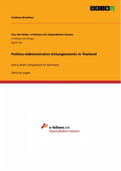 Politico-Administrative Entanglements in Thailand (eBook, ePUB) - Bruckner, Andreas