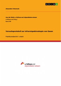 Versuchsprotokoll zur Infrarotspektroskopie von Gasen (eBook, ePUB)