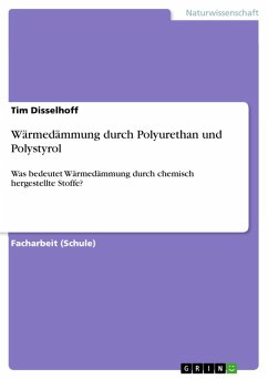 Wärmedämmung durch Polyurethan und Polystyrol (eBook, ePUB)