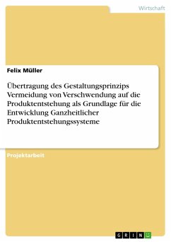 Übertragung des Gestaltungsprinzips Vermeidung von Verschwendung auf die Produktentstehung als Grundlage für die Entwicklung Ganzheitlicher Produktentstehungssysteme (eBook, ePUB)