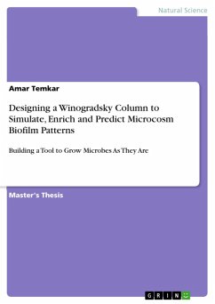 Designing a Winogradsky Column to Simulate, Enrich and Predict Microcosm Biofilm Patterns (eBook, ePUB) - Temkar, Amar