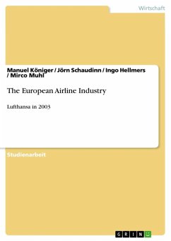 The European Airline Industry (eBook, ePUB)