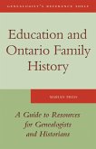 Education and Ontario Family History (eBook, ePUB)