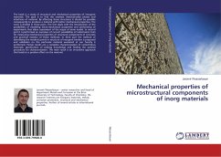 Mechanical properties of microstructural components of inorg materials