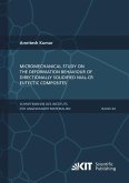 Micromechanical study on the deformation behaviour of directionally solidified NiAl-Cr eutectic composites Micromechanical study on the deformation behaviour of directionally solidified NiAl-Cr eutectic composites