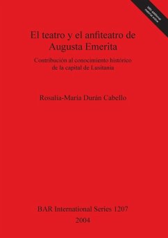 Cover El teatro y el anfiteatro de Augusta Emerita