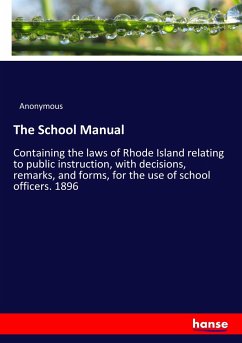 The School Manual - Anonymous