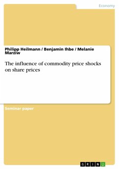 The influence of commodity price shocks on share prices (eBook, ePUB) - Heilmann, Philipp; Ihbe, Benjamin; Marziw, Melanie