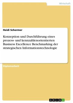 Konzeption und Durchführung eines prozess- und kennzahlenorientierten Business Excellence Benchmarking der strategischen Informationstechnologie (eBook, ePUB)