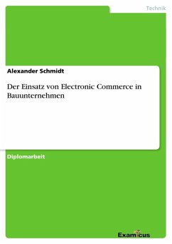 Der Einsatz von Electronic Commerce in Bauunternehmen (eBook, ePUB)