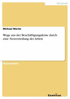 Wege aus der Beschäftigungskrise durch eine Neuverteilung der Arbeit (eBook, ePUB)