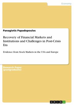 Recovery of Financial Markets and Institutions and Challenges in Post-Crisis Era (eBook, ePUB)