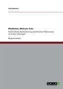 Rhythmus, Metrum, Puls (eBook, ePUB) - Wewers, Julia