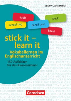 Aufkleber für den Fremdsprachenunterricht - Englisch - Klasse 5-10