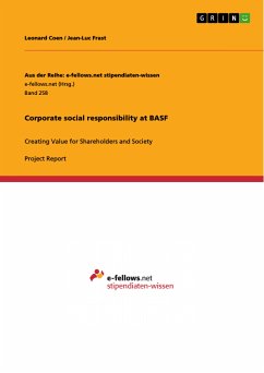 Corporate social responsibility at BASF (eBook, ePUB)