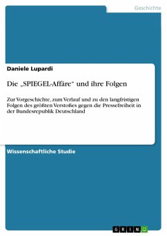 Die &quote;SPIEGEL-Affäre&quote; und ihre Folgen (eBook, ePUB)