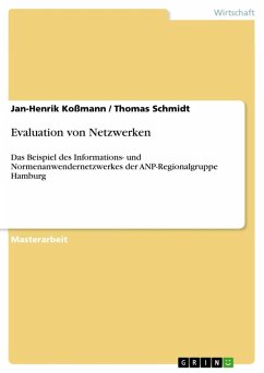 Evaluation von Netzwerken (eBook, ePUB) - Koßmann, Jan-Henrik; Schmidt, Thomas