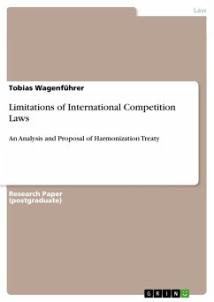 Limitations of International Competition Laws (eBook, ePUB)