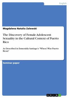 The Discovery of Female Adolescent Sexuality in the Cultural Context of Puerto Rico (eBook, ePUB)