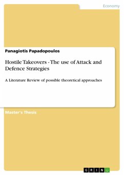 Hostile Takeovers - The use of Attack and Defence Strategies (eBook, ePUB)