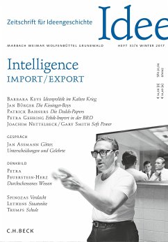 Zeitschrift für Ideengeschichte Heft XI/4 Winter 2017 (eBook, PDF)