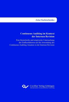 Continuous Auditing im Kontext der Internen Revision - Kalinichenko, Artur