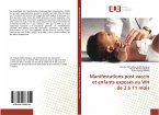 Manifestations post vaccin et enfants exposés au VIH de 2 à 11 mois
