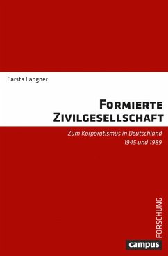Formierte Zivilgesellschaft (eBook, PDF) - Langner, Carsta