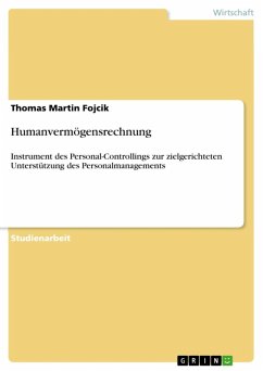 Humanvermögensrechnung (eBook, ePUB) - Fojcik, Thomas Martin