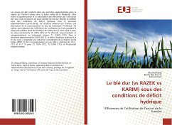 Le blé dur (vs RAZEK vs KARIM) sous des conditions de déficit hydrique - Rezig, Mourad;Ben Nouna, Béchir;Kanzari, Sabri