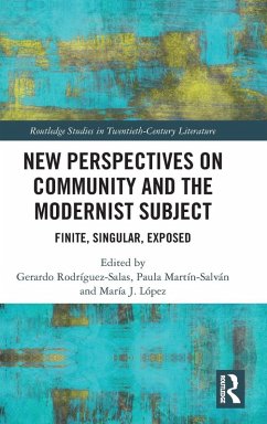 Cover New Perspectives on Community and the Modernist Subject