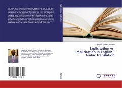 Explicitation vs. Implicitation in English - Arabic Translation