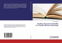 Quality Assurance benefits in a South African University - Padayachi, Rajen