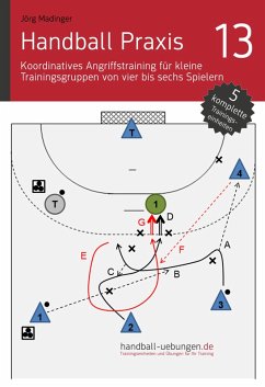 Handball Praxis 13 - Koordinatives Angriffstraining für kleine Trainingsgruppen von vier bis sechs Spielern (eBook, ePUB) - Madinger, Jörg