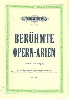 Cover Berühmte Opern-Arien für Sopran/Mezzosopran und Klavier
