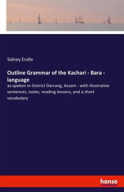 Outline Grammar of the Kachari - Bara - language