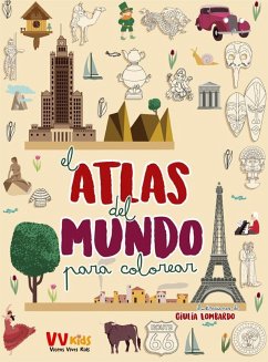 Atlas del mundo para colorear (vvkids) - Lombardo, Giulia