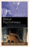 Biblical Psychotherapy (eBook, ePUB)