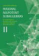 Maximal nilpotent subalgebras II: A... - Bild 1
