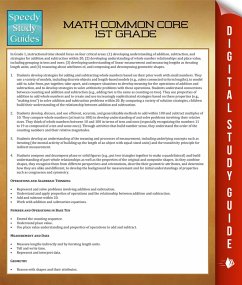 Cover Math Common Core 1St Grade (eBook, ePUB)