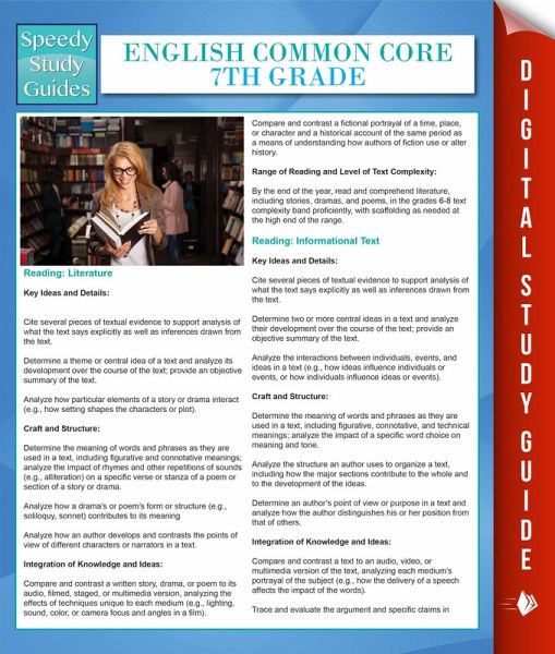 English Common Core 7th Grade (Speedy Study Guides) (eBook, ePUB)