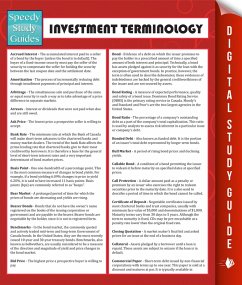 Cover Investment Terminology (eBook, ePUB)