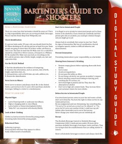 Cover Bartender's Guide To Shooters (Speedy Study Guides) (eBook, ePUB)