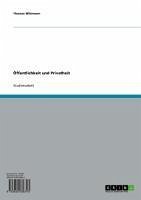 Öffentlichkeit und Privatheit (eBook, ePUB) Öffentlichkeit und Privatheit (eBook, ePUB)