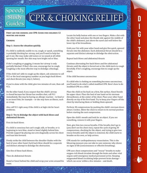 CPR & Choking Relief (eBook, ePUB)
