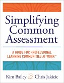 Simplifying Common Assessment (eBook, ePUB)